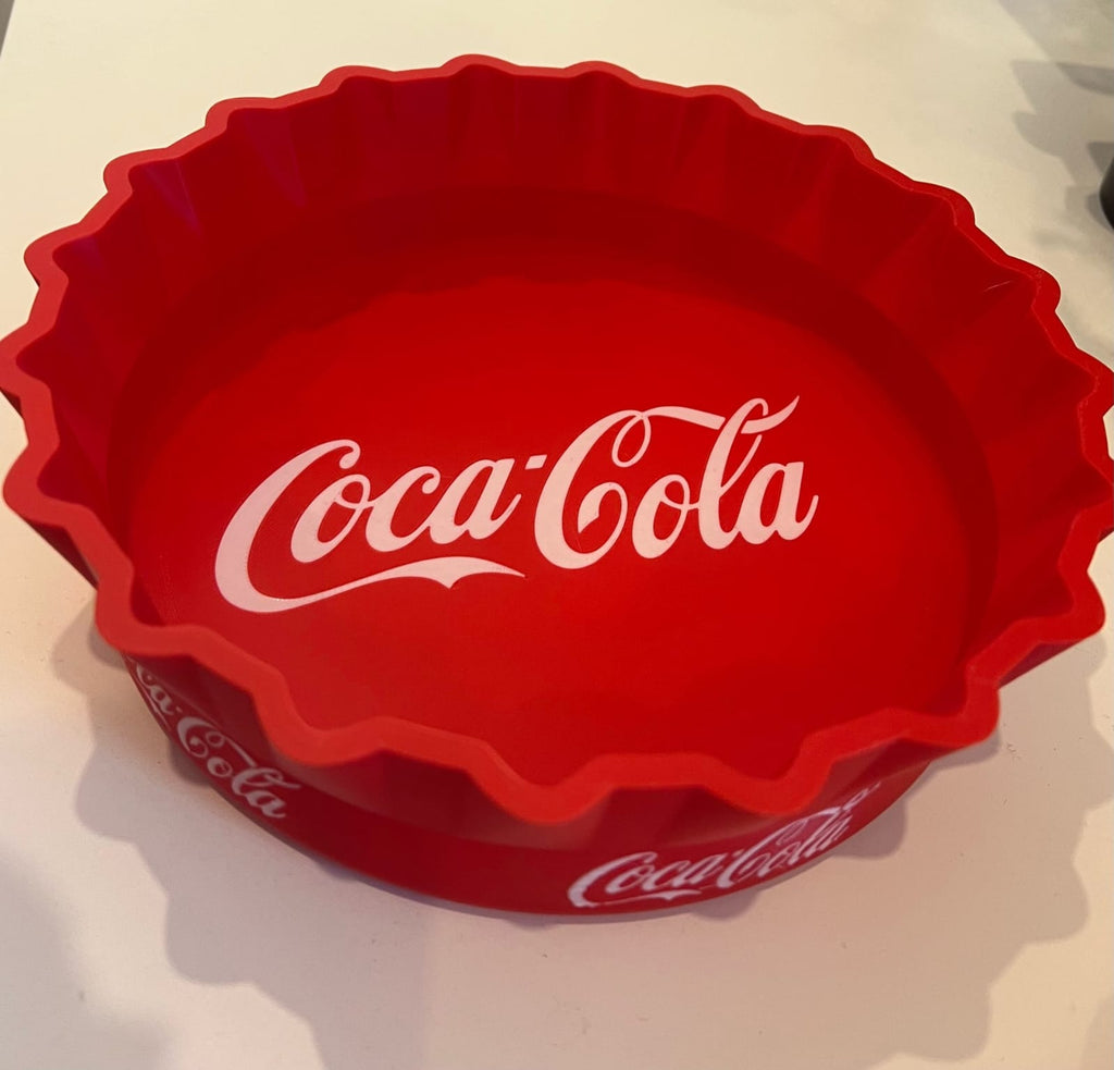 Cuenco tapa Coca-Cola impreso en 3D Chile - regalo coleccionista Plastix3D