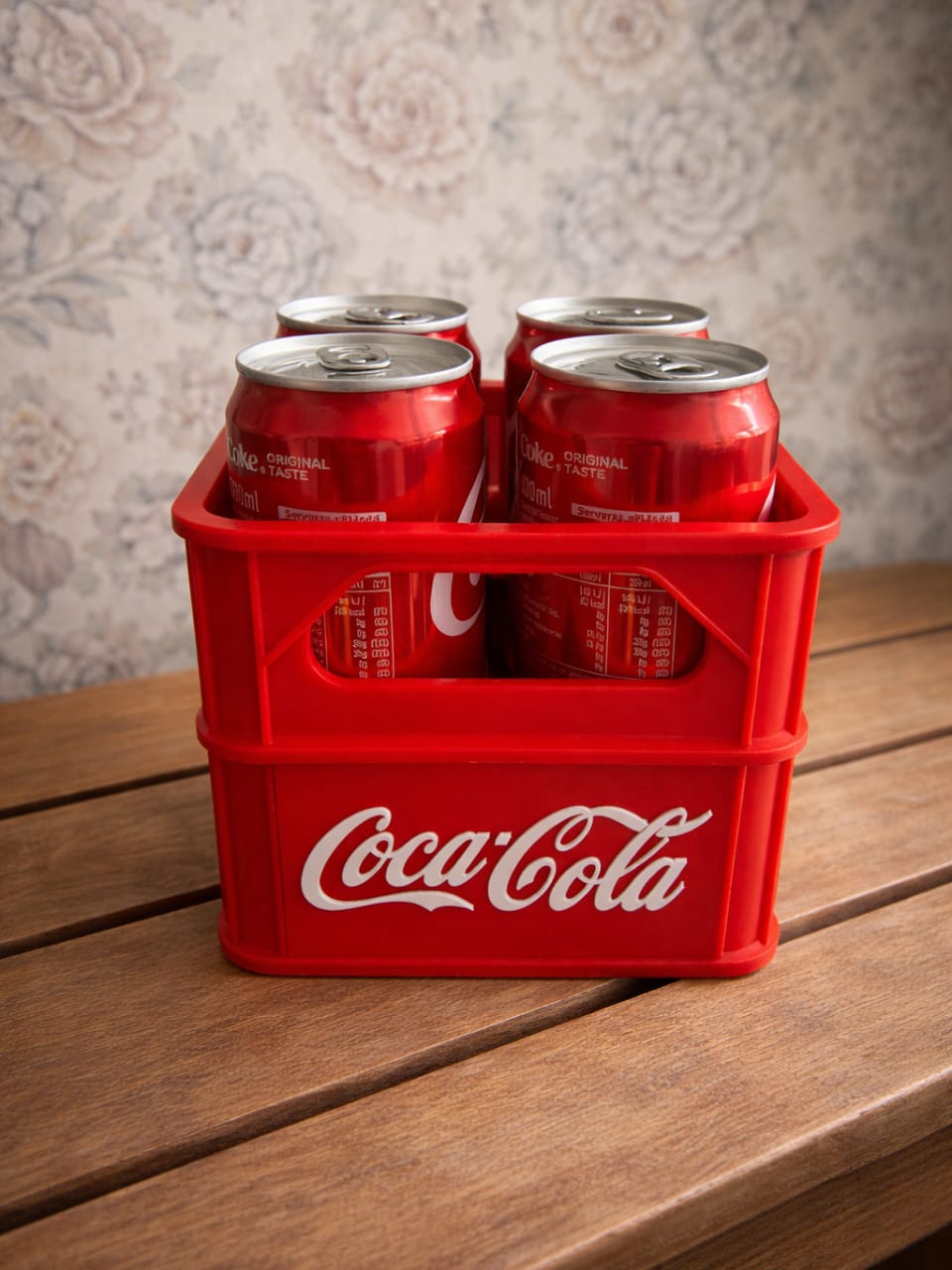 Portabebidas vintage Coca-Cola impreso en 3D - regalo original retro coleccionista Chile