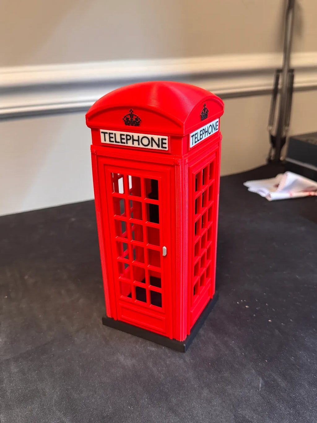 Cabina telefónica británica impresa en 3D Chile - regalo coleccionable cultura inglesa