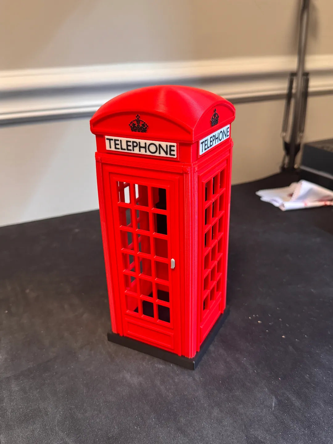 Cabina telefónica británica impresa en 3D Chile - regalo coleccionable cultura inglesa