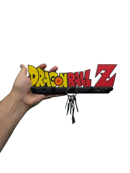 Portallaves Dragon Ball Z impreso en 3D - regalo original para fans del anime Chile