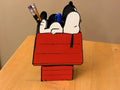 Portalápices Snoopy casa roja impreso en 3D - regalo original Peanuts organizador escritorio Chile