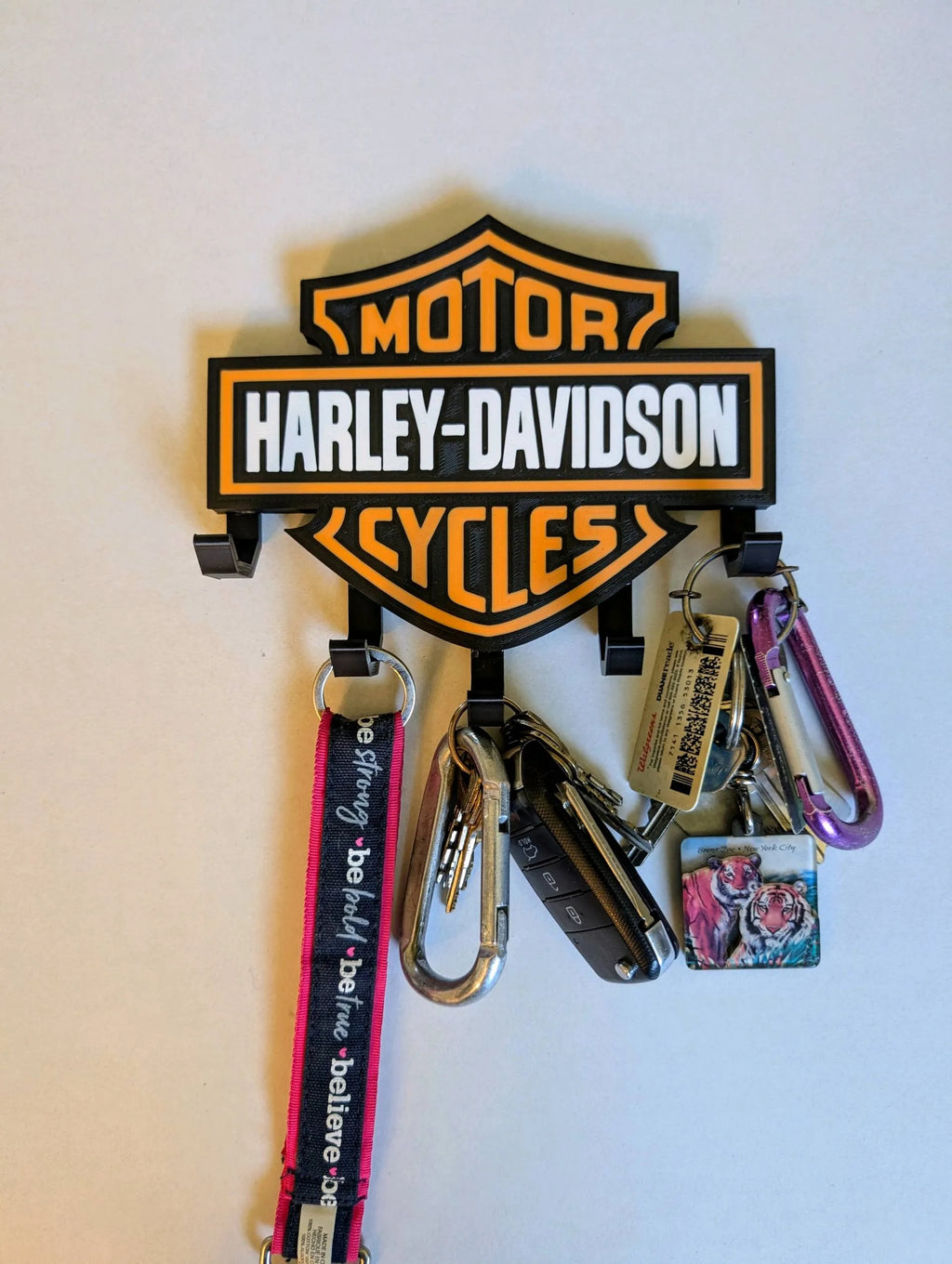 Portallaves Harley-Davidson impreso en 3D - regalo original para motociclistas Chile