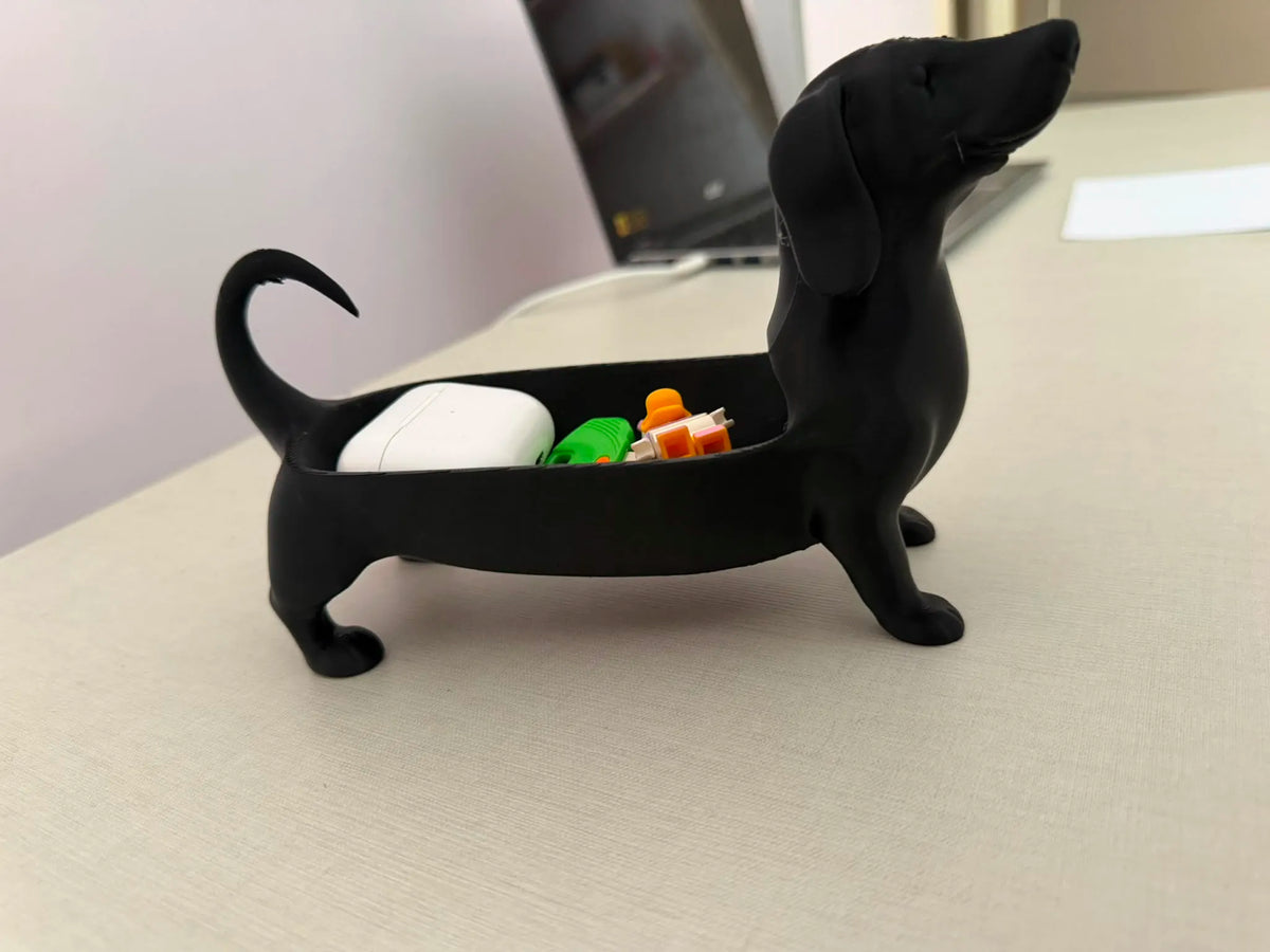 Portalápices dachshund 3D - regalo cumpleaños para amantes de perros Chile Plastix3D