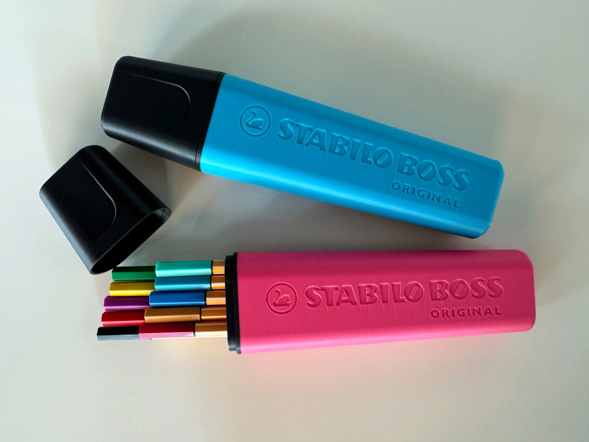 Organizador marcadores Stabilo impreso en 3D Chile - regalo original Plastix3D